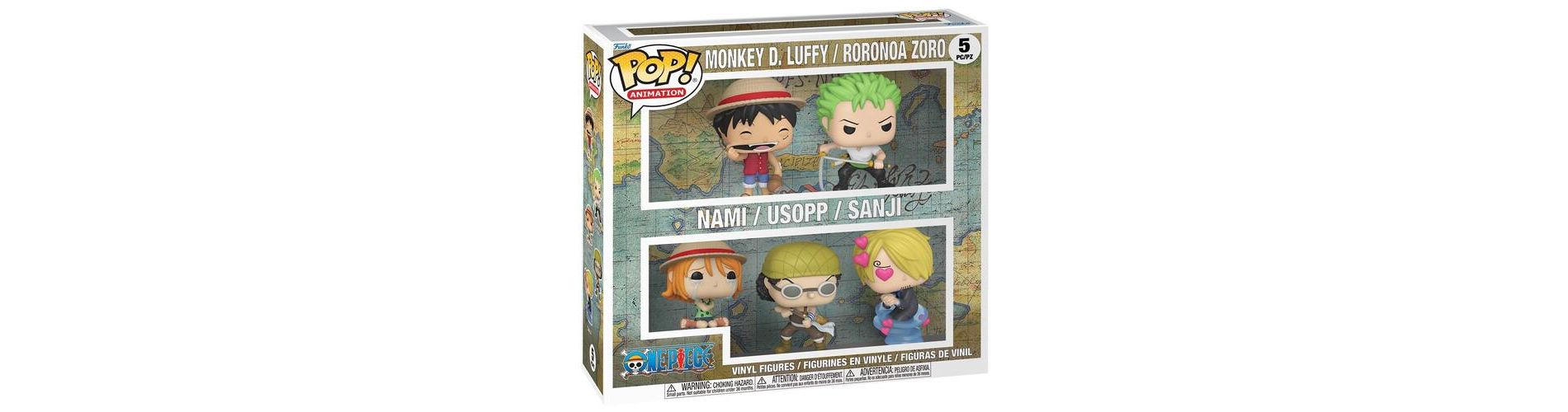 Funko - Funko POP! Anime: One Piece 5-Pack