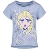 Disney Frozen Princess Anna Elsa Girls 3 Pack T-Shirts Toddler - 4 of 4