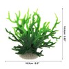 Unique Bargains Colorful Coral Reef Decor Mini Faux Coral Decor for Aquarium Decorations 6.5"x5.83" 1 Pcs - 4 of 4