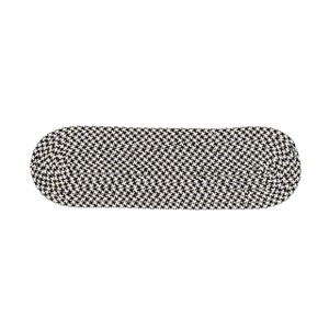 Colonial Mills Milton Houndstooth Tweed Stair Treads - Black 8"x28" (SET 13) - 1 of 4