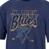 NHL St. Louis Blues Women's Short Sleeve Dark Fashion T-Shirt - 3 of 3