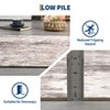 Area Rug Washable Rug Soft Abstract Non-Slip Area Rugs for Living Room, Bedroom, Dining Room, Home Office - 4 of 4
