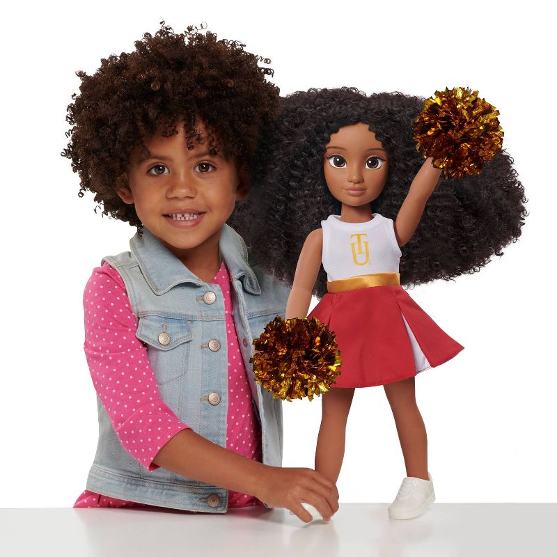 HBCyoU Tuskegee Cheer Captain Doll, 3 of 5