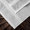 Luxury Cotton Heavyweight Ultra-Plush Bath Towel Set of 2 by Blue Nile Mills - 3 of 4