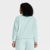 Women's Velour Ribbed 1/2 Zip Sweatshirt - All In Motion™ - 2 of 4