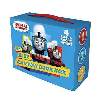 My Blue Railway Book Box (Thomas & Friends) - (Bright & Early Board Books(tm)) by  Random House (Board Book)
