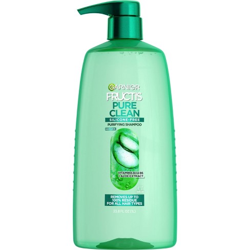 omzeilen Plaats verwerken Garnier Fructis Pure Clean Aloe Extract Fortifying Shampoo - 33.8 Fl Oz :  Target