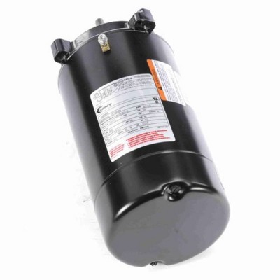 Black and Silver 3/4 HP Single-Speed Pool Pump Motor