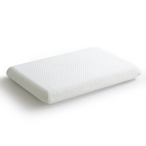 Dyonery Ultra Thin Cooling Memory Foam Pillow for Stomach & Back Sleepers – Low Profile, Washable Cover, Pressure Relief Support - 1 of 4