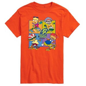 Men's - Nickelodeon - Rocket Power Otto Regina Sam Maurice Skaters Short Sleeve Graphic T-Shirt - 1 of 4