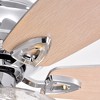YUHAO 52 Inch Indoor Modern and Contemporary Ceiling Fan with Light and Remote Control - 4 of 4