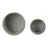 Gray Metal Set of 2 Planters - Foreside Home & Garden - 2 of 4