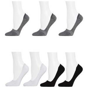 Memoi Mid-Cut Liner Cotton Blend Sock 7-Pack - 1 of 3