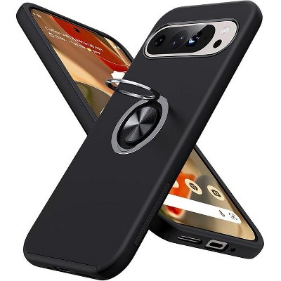 Entronix Case Compatible with Pixel 9 Pro XL - 360º Circular Ring Gripstand