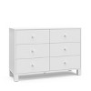 Storkcraft California 6-Drawer Double Dresser - 2 of 4