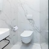 Cobbe Wall Mounted Brushed Nickel Bathroom Toiler Paper Holder, Double Post Pivoting Toilet Paper Roll Holder for Bathroom, SUS 304 Stainless Steel - 2 of 4