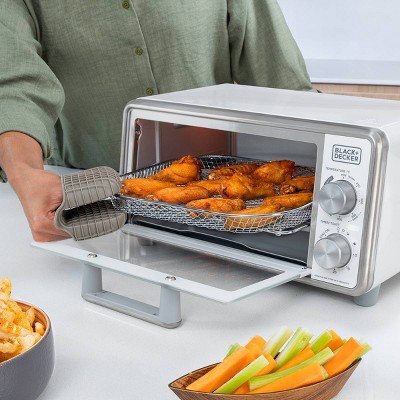 BLACK DECKER Crisp ‘N Bake Pro 4 Slice Air Fry Toaster Oven