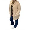 Women's Hooded Popcorn Cardigan - PLUS - ANDREE BY UNIT - image 2 of 4