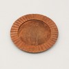 Moda Furnishings Handcrafted 13" Wood Brown Charger Plate| Wooden Dinning Placemat|Artisan Wood Tableware - 4 of 4