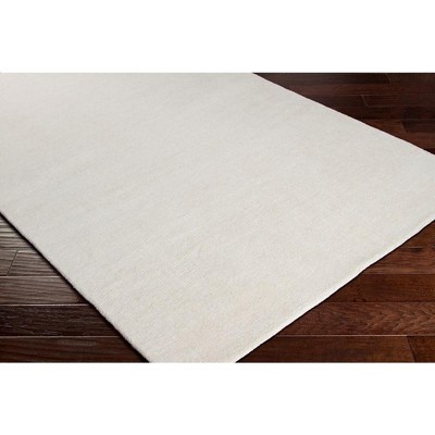 Rennes Cream Tufted Wool Round Area Rug