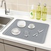 REGALWOVEN Silicone Waterproof Heat Resistant Easy Clean Dish Drying Mats 1 Pc - 2 of 4