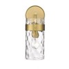 Fontaine 14" Glass Wall Sconce - Dimmable, Damp Rated, 1 Bulb, Elegant Design - 2 of 4
