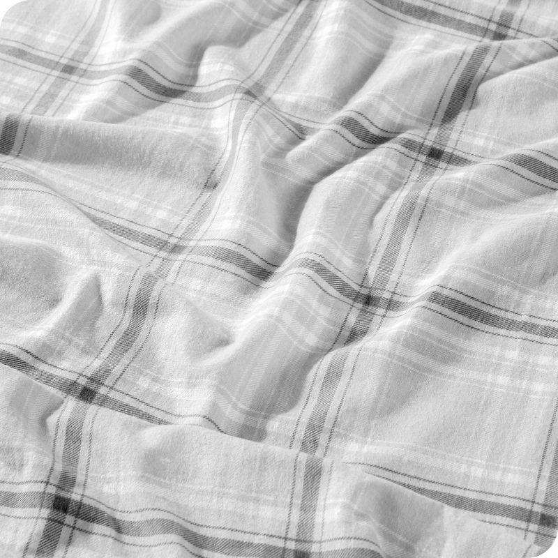 Cotton Flannel Sheet Set by Bare Home, 6 of 8