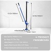 Acekool 60" Farm Jack,3 Ton Capacity Steel Ratcheting Off-Road Utility Lift Jack,7,000 lb for Tractor,Truck,SUV,Lift Height 5.12–52 in - 2 of 4