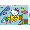 Trends International Hello Kitty: 19 Pink - Airplane Unframed Wall Poster Prints - 3 of 4