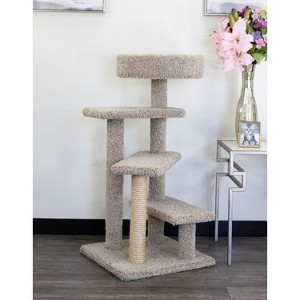 HomeStock Spiral Stairwell with Perch, Beige - 1 of 4