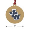 John Carroll University Secondary Logo Aluminum Holiday Christmas Tree Ornament - 3 of 4