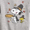 Boys' - Peanuts -  Graphic Long Sleeve Fleece Sweatshirt - image 2 of 4