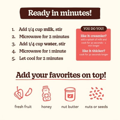 ChiChi Peanut Butter Chocolate Chip Instant Protein Hot Cereal Cup - 1.9oz