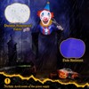 SEVOBAL 3.3 FT Halloween Inflatable Clown Broke Out Window Outdoor Decorations Blow up Decor Holiday Party Yard Lawn Garden Decor, Blue, 26"*9"*20" - 4 of 4