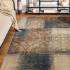 Distressed Abstract Damask Indoor Area Rug by Blue Nile Mills - 4 of 4