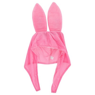 Pink Foam-Padded Bunny Costume Hat for Halloween