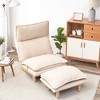 NicBex Adjustable Recliner Sofa Chair - Ergonomic Head/Back Support for Space Saving Leisure Seat - 3 of 4