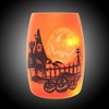 Stony Creek 5.5 Inch Spooky Neighborhood Pre-Lit Small Vase Halloween Haunted House Moon Novelty Sculpture Lights - 3 of 3