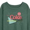Women's - Coca-Cola - 90's Retro Style Lightweight French Terry Slouchy - 2 of 4
