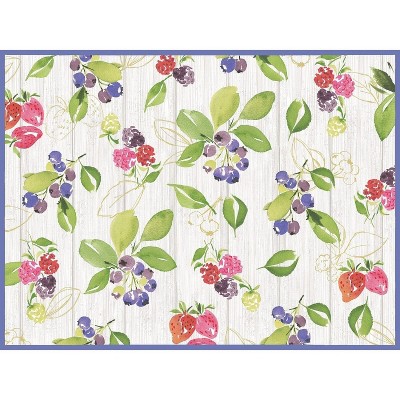 LunaLulinlk Fruit Dish Drying Mats Padded, Non-Slip 16" x 20" Drying Mat