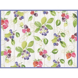 LunaLulinlk Fruit Dish Drying Mats Padded, Non-Slip 16" x 20" Drying Mat - 1 of 4