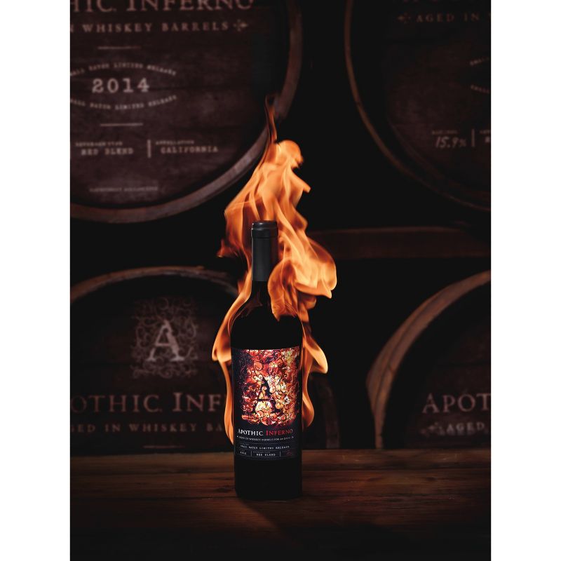 Apothic Inferno Red Blend Red Wine - 750ml Bottle, 2 of 5