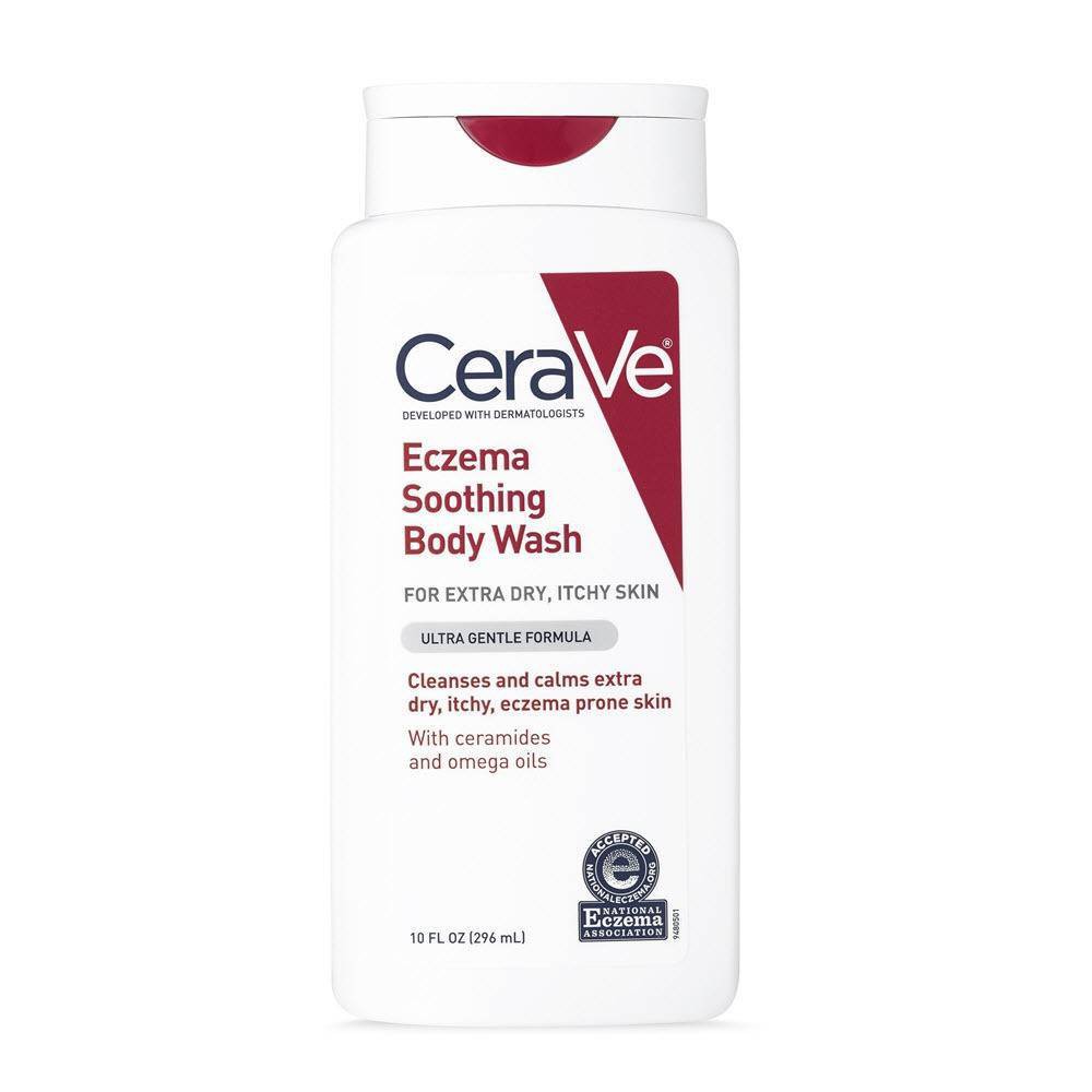 UPC 301871960104 CeraVe Eczema Soothing Body Wash for Calming Dry