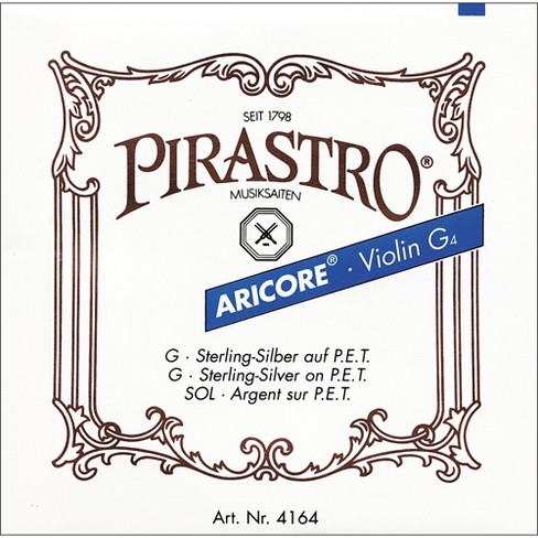 Pirastro Aricore Series Violin G String 4/4 Silver - image 1 of 1