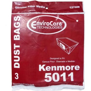 Kenmore Type P 5011 Vacuums Vacuum Bags 3 pack - 1 of 2