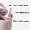 HydroJug Sport - Stainless Steel Tumbler with Straw, Vacuum Insulated, Leakproof Water Bottle, Ergonomic Design, Dishwasher Safe - 3 of 4