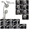 PAGED Dual Shower Head Luxury Shower Faucet Set with Drillless Stainless Steel Sliding Rod Assembly for Bathroom - 3 of 4