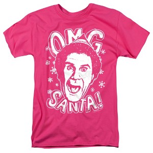 Elf Omg Santa Adult T-Shirt - 1 of 4