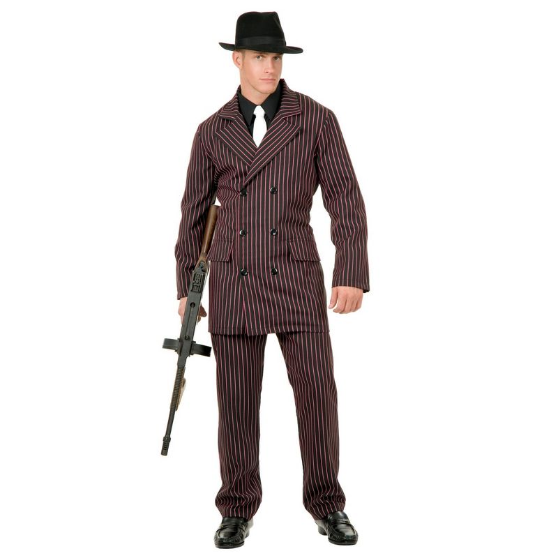 Charades Men's Tough Guy Suit Costume, 1 of 3