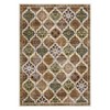 Vintage Oriental Rhombus Printed Distressed Rug Washable Thin Low Pile Area Rugs for Living Room Indoor Retro Non Slip Soft Carpet for Bedroom - 2 of 4
